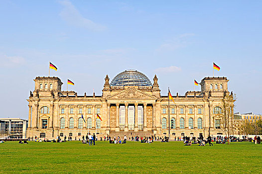 德国国会大厦,建筑,座椅,德国,议会,德国联邦议院,地区,柏林,欧洲