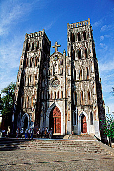 越南,河内,大教堂