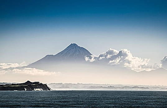 山,塔拉纳基,静态,火山,北岛,新西兰