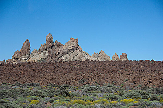 西班牙,加纳利群岛,特内里费岛,国家公园,特色,火山,火山岩,风景