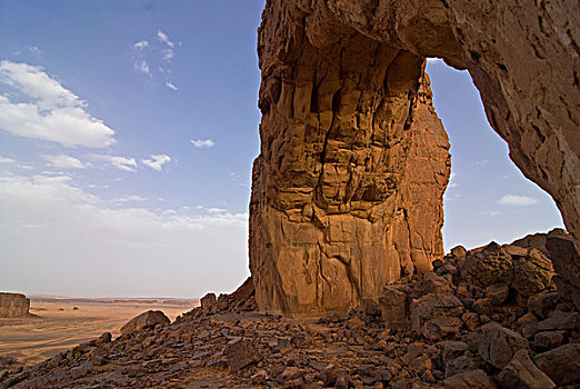 阿尔及利亚,出奇,岩石构造