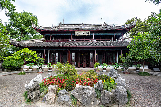 浙江嘉兴南湖景区烟雨楼