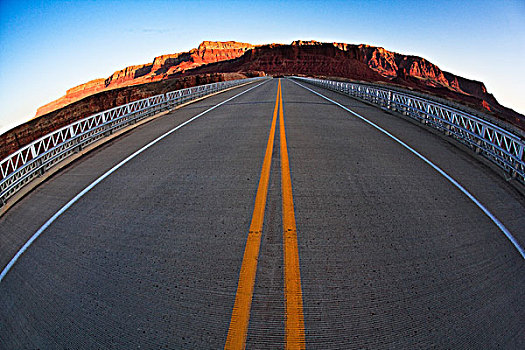 道路,大峡谷,亚利桑那,美国