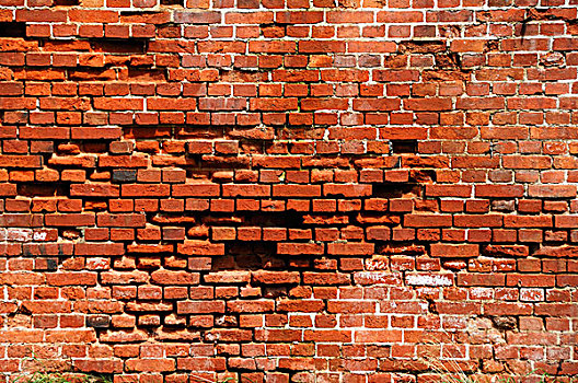 砖,墙壁,谷仓,梅克伦堡前波莫瑞州,德国,欧洲