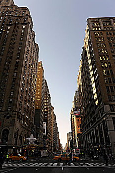 第7大道,时尚,角,街道,曼哈顿中城,纽约,美国,北美