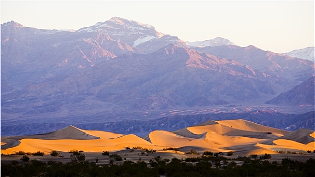 沙丘,死亡谷国家公园,加利福尼亚,美国