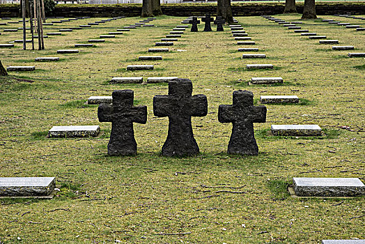 德国,军事墓地,墓碑,石头,第一次世界大战,西佛兰德省,佛兰德斯,比利时,欧洲