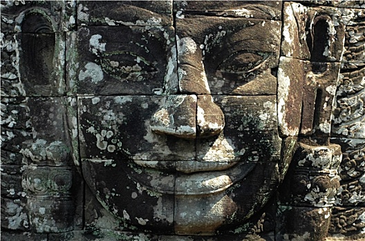 大佛,雕塑,吴哥,柬埔寨