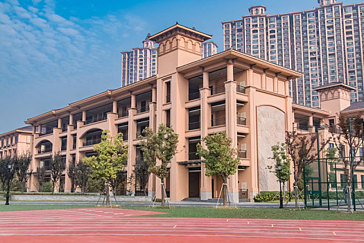 江苏省南京市重点中学校园环境建筑