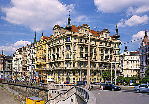 街道,布拉格,捷克共和国