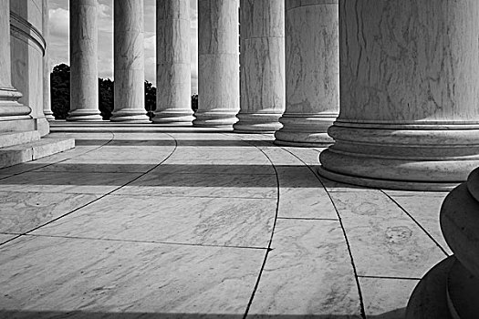 柱子,杰佛逊纪念馆,华盛顿特区