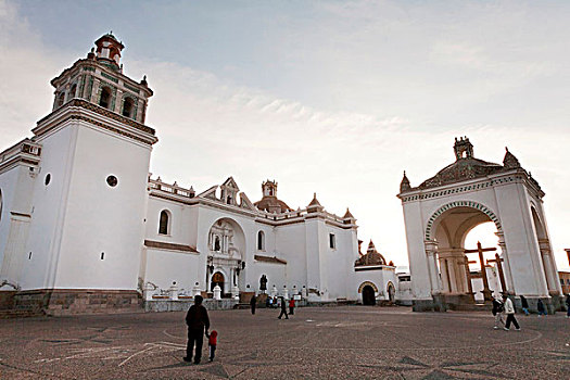 大教堂,圣母,科巴卡巴纳,玻利维亚,南美