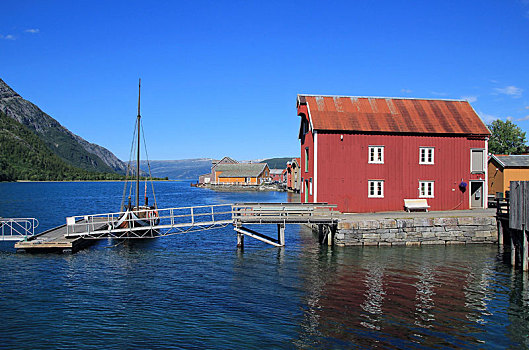 历史,木屋,挪威