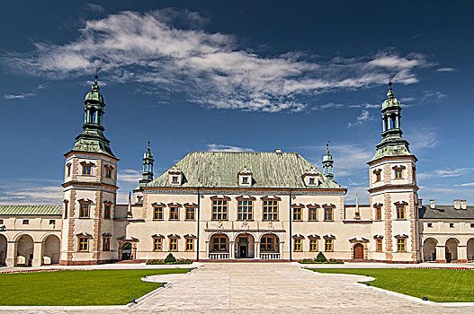 巴洛克,城堡,宫殿,凯尔采,波兰,欧洲