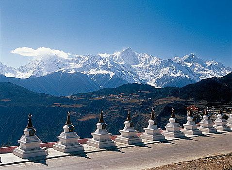 云南省德钦县梅里雪山