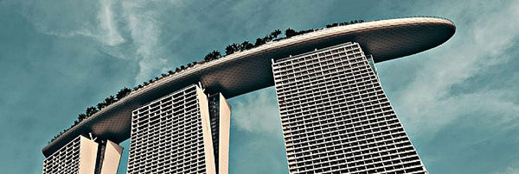 新加坡,码头,湾,沙,酒店,特写,四月,奢华,建筑,费用,地标
