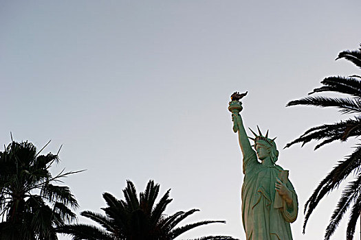 自由女神像,仿制,拉斯维加斯,内华达,美国