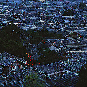 丽江夜景