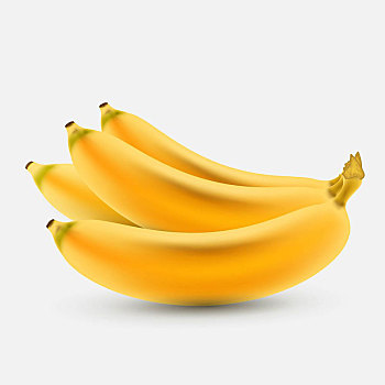 香蕉,水果,矢量,插画