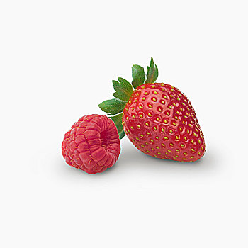 抠像,草莓,树莓