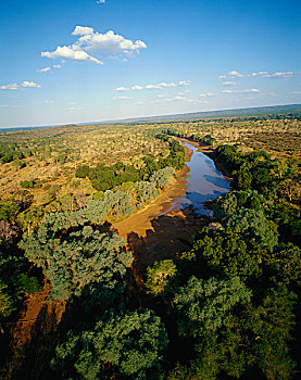 河,克鲁格国家公园,北方省,南非