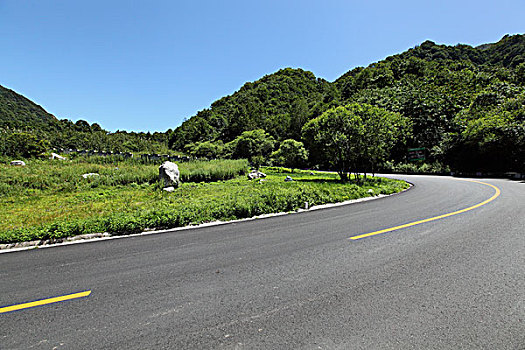 陕西秦岭沣峪公路