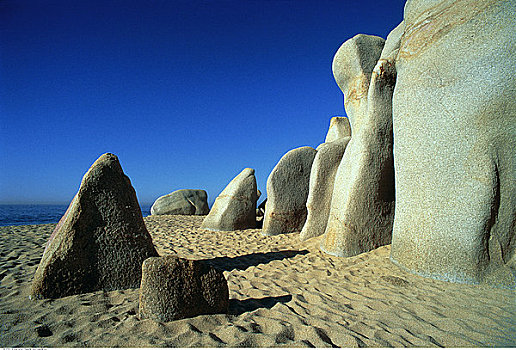 岩石构造,科特斯海,太平洋,卡波圣卢卡斯,墨西哥