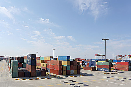 上海洋山深水港,码头,集装箱港口