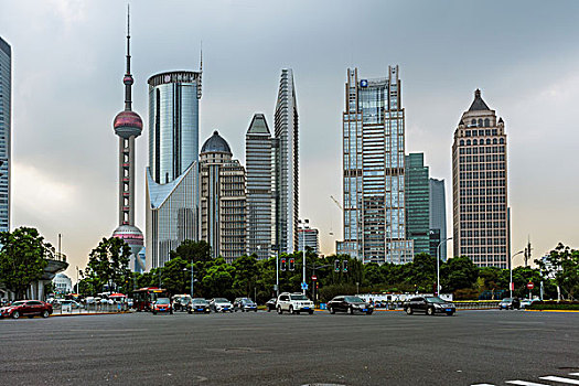 上海陆家嘴建筑