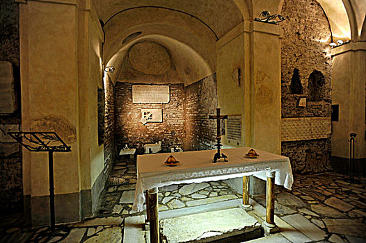 地穴,地下墓穴,罗马,拉齐奥,意大利,欧洲