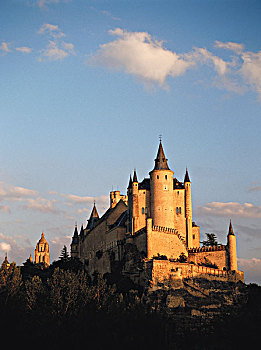 西班牙,塞戈维亚,城堡,大幅,尺寸
