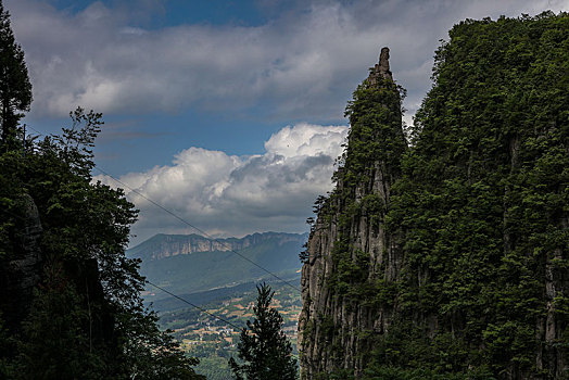 恩施,大峡谷,风景,景点,旅游,高山,山区,神秘,树木,植被,石头,鄂西,奇石,峡谷,壮观