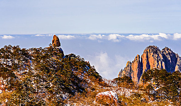 黄山云海风光