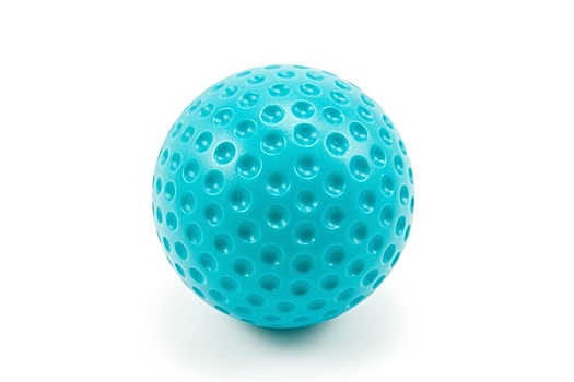 蓝色,塑料制品,球