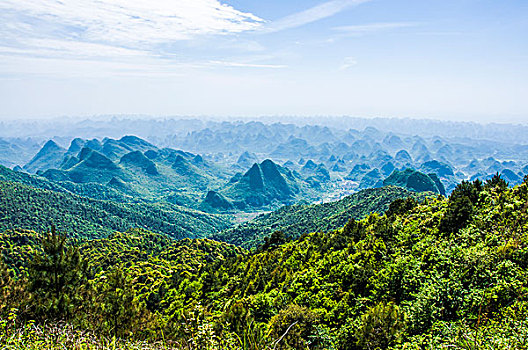 山岭风光