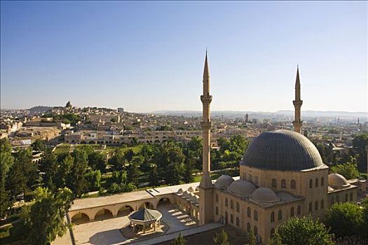 土耳其,东方,复杂,清真寺,围绕