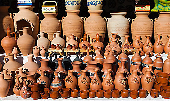 陶器,瓜地斯,格拉纳达,安达卢西亚,西班牙,欧洲