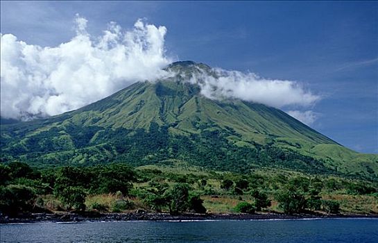 火山,岛屿