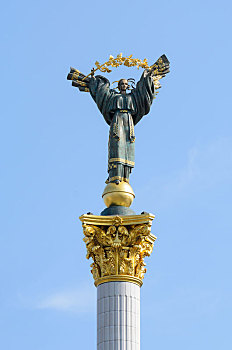 独立纪念碑,基辅,乌克兰
