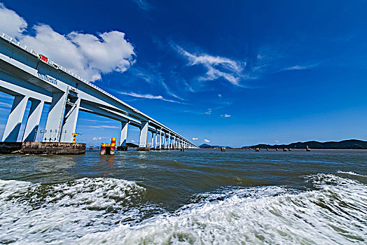 浙江省舟山市跨海大桥景观