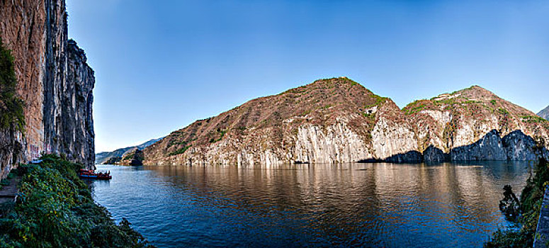 长江三峡瞿塘峡峡谷