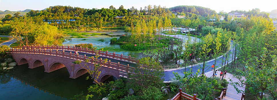 贵州省遵义市新蒲湿地公园