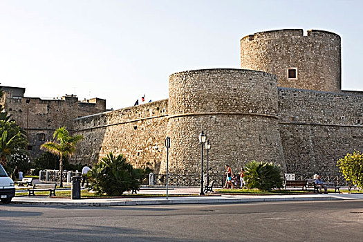 城堡,国家考古博物馆,普利亚区,福贾,意大利,欧洲