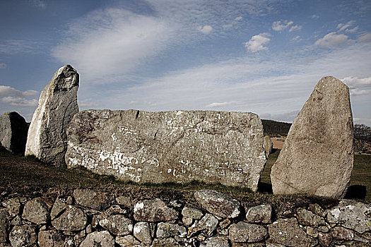 苏格兰,阿伯丁,东方,巨石阵,复活节,休息,只有,区域,公元前3000年
