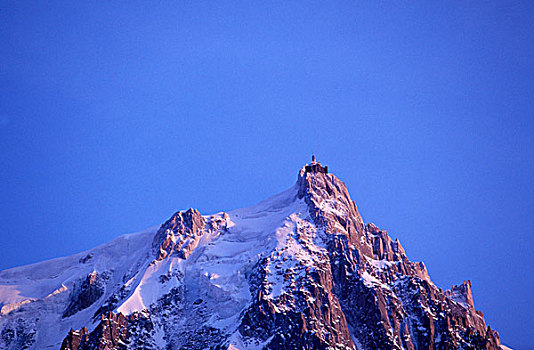 顶峰,山,勃朗峰,山丘,风景,夏蒙尼,北方,阿尔卑斯山,隆河阿尔卑斯山省,法国,欧洲