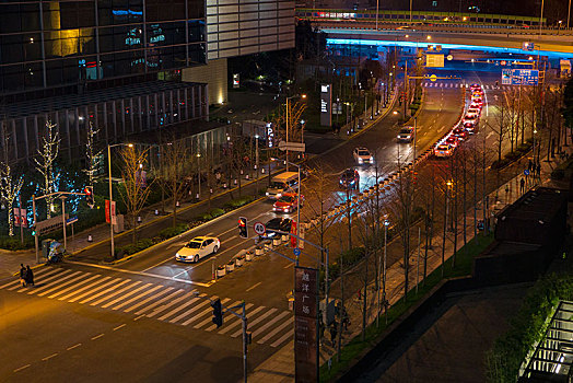 上海常德路街景