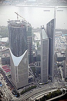 上海-高层建筑-中行大厦