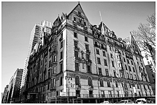 著名,达科他,公寓楼,中央公园,西部,曼哈顿,纽约