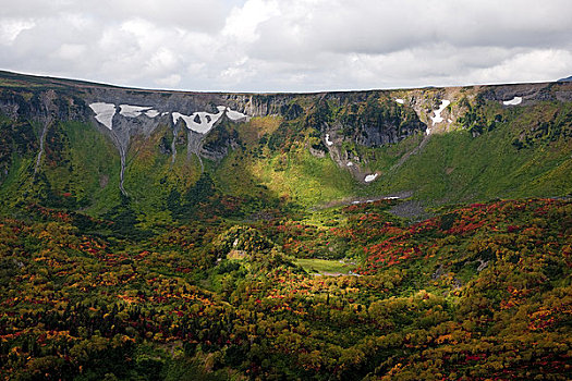 秋色,山