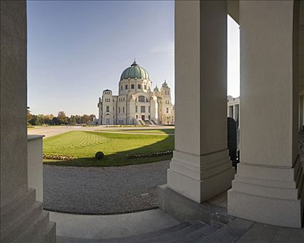 教堂,中心,墓地,维也纳,奥地利,欧洲
